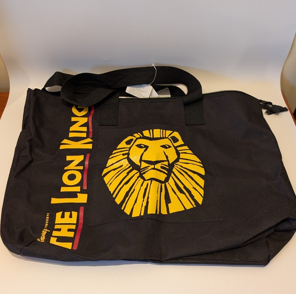Disney The Lion King Black and Yellow Men's Bag